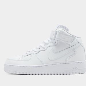 Nike White Air Force mid casual shoes
